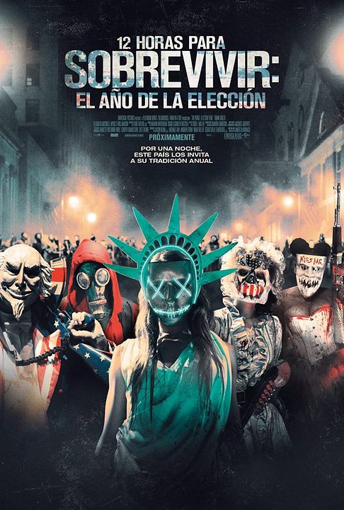 12 horas para sobrevivir: El año de la elección : Póster