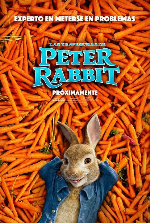Las travesuras de Peter Rabbit : Póster