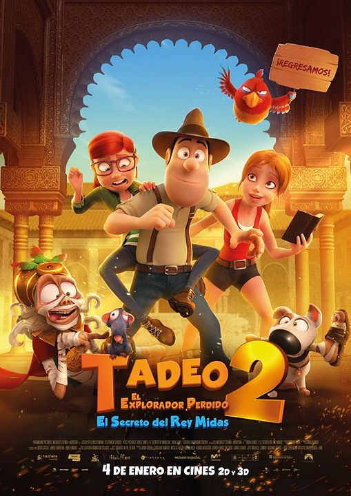 Tadeo 2: El secreto del Rey Midas : Póster