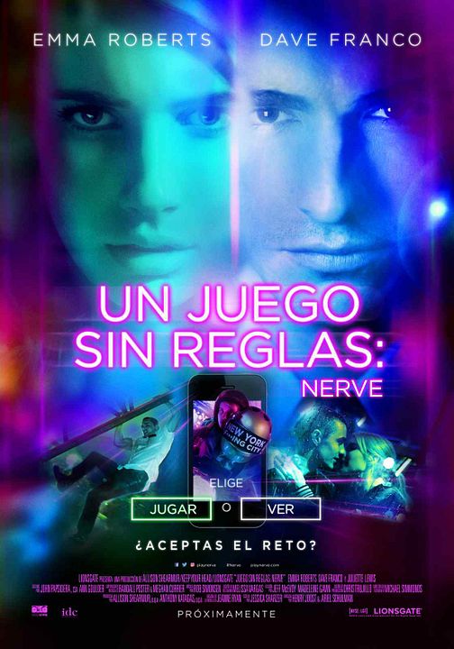 Un juego sin reglas: Nerve : Póster