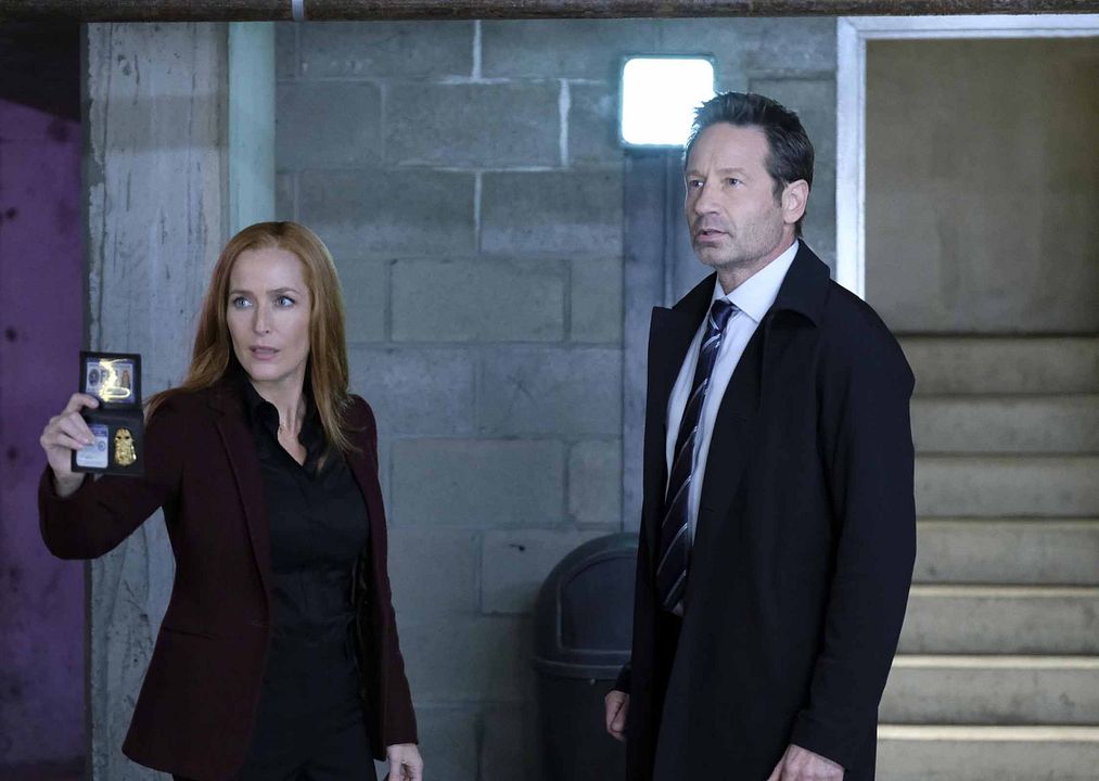 Los expedientes secretos X : Foto David Duchovny, Gillian Anderson