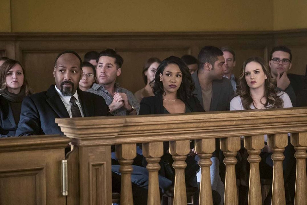 Flash : Foto Jesse L. Martin, Candice Patton, Danielle Panabaker