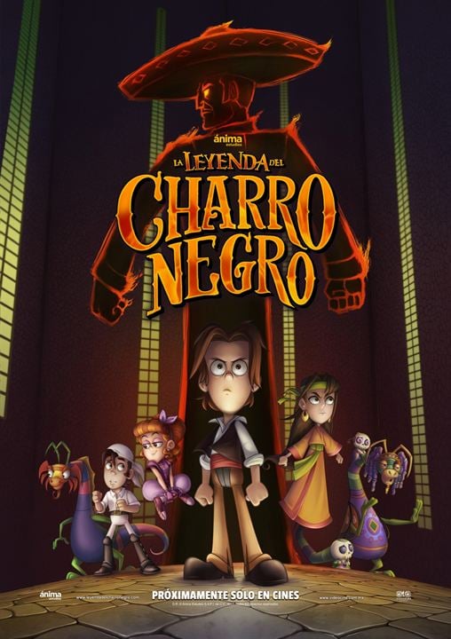 La leyenda del Charro Negro : Póster