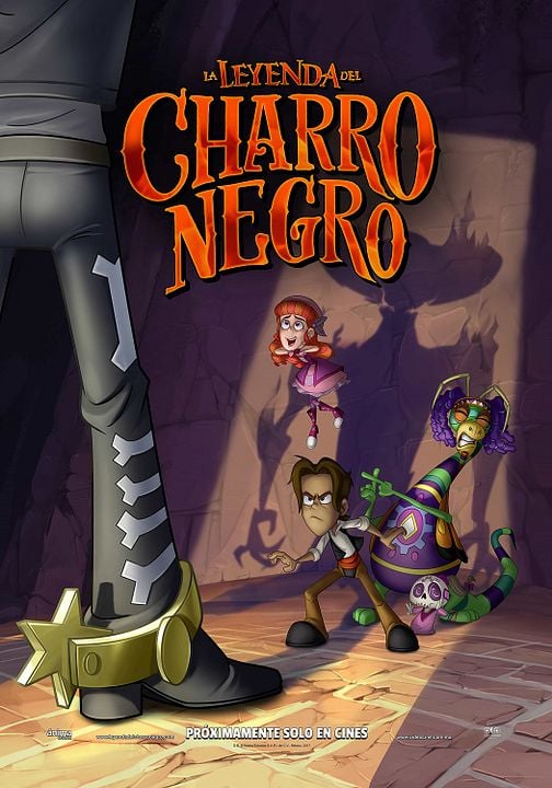 La leyenda del Charro Negro : Póster