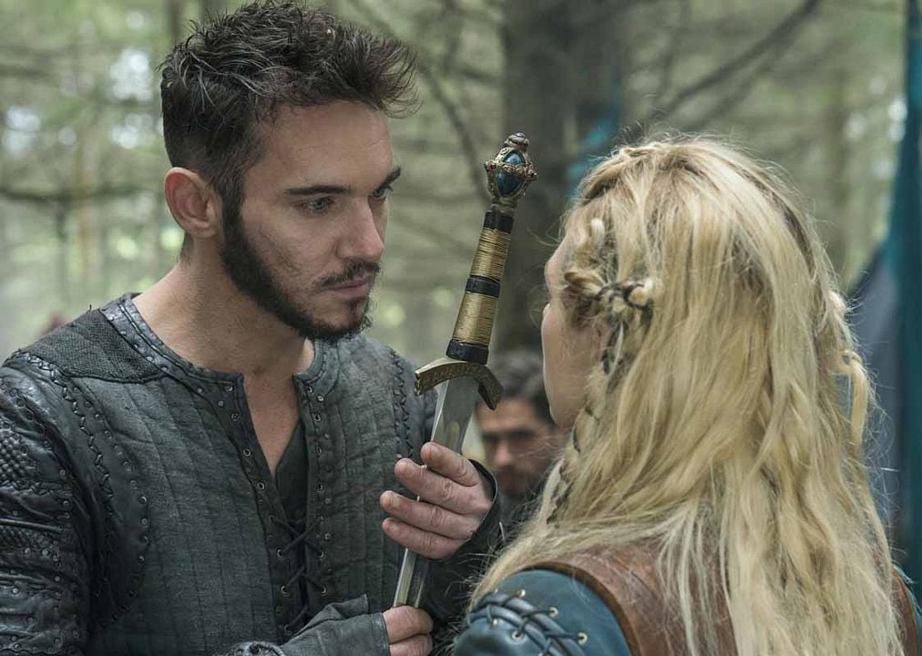 Vikingos : Foto Jonathan Rhys Meyers, Katheryn Winnick