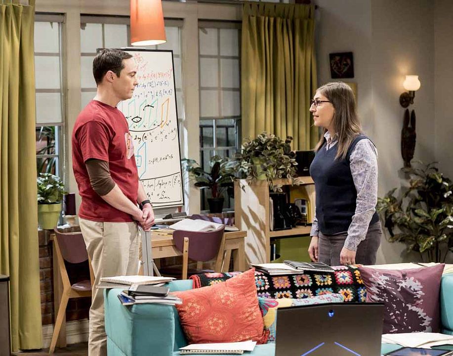 The Big Bang Theory : Póster Mayim Bialik, Jim Parsons