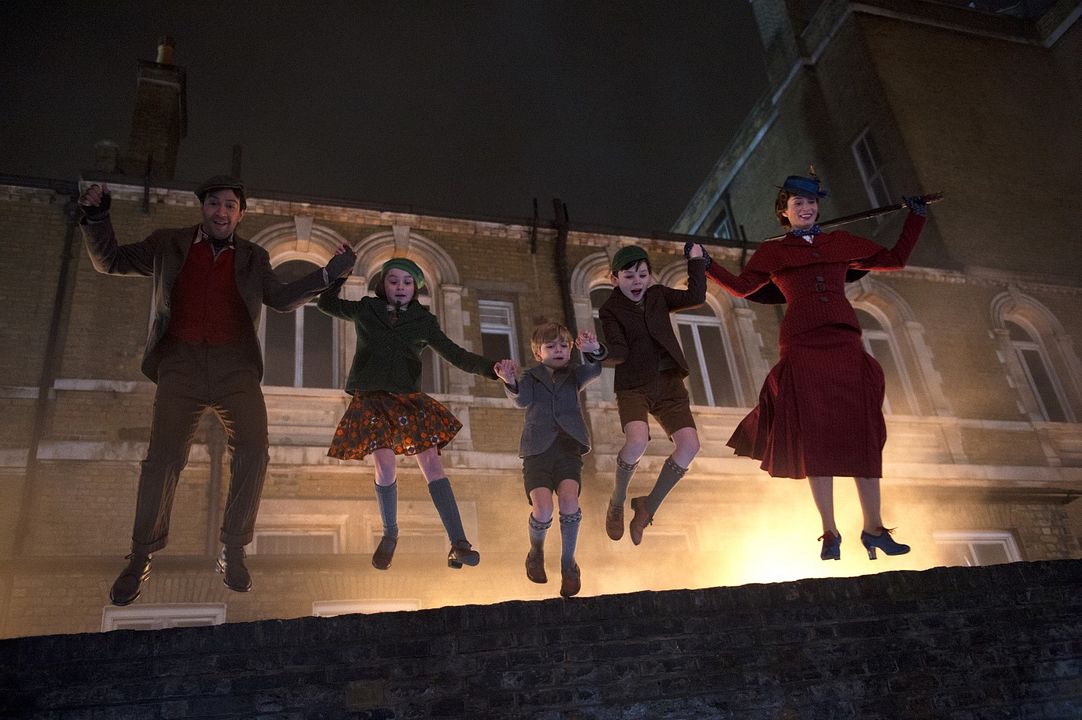 El regreso de Mary Poppins : Foto Lin-Manuel Miranda, Emily Blunt, Pixie Davies
