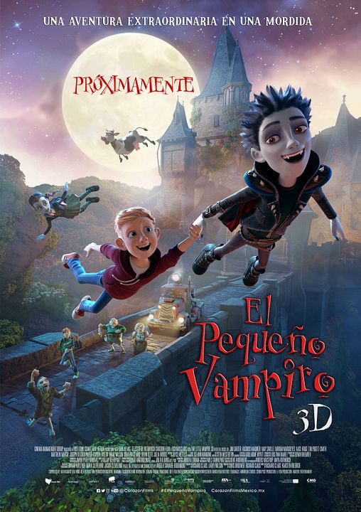 El pequeño vampiro : Póster