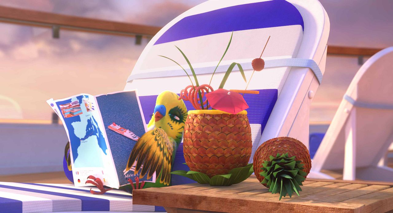 Una cigüeña en apuros : Foto