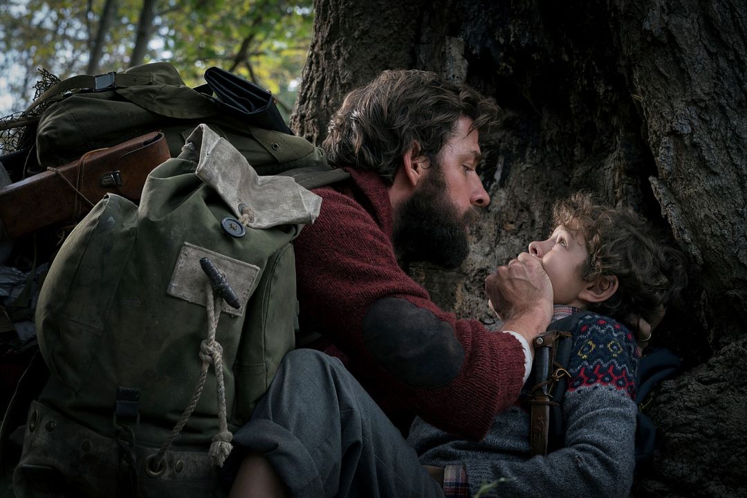 Un lugar en silencio : Foto John Krasinski, Noah Jupe