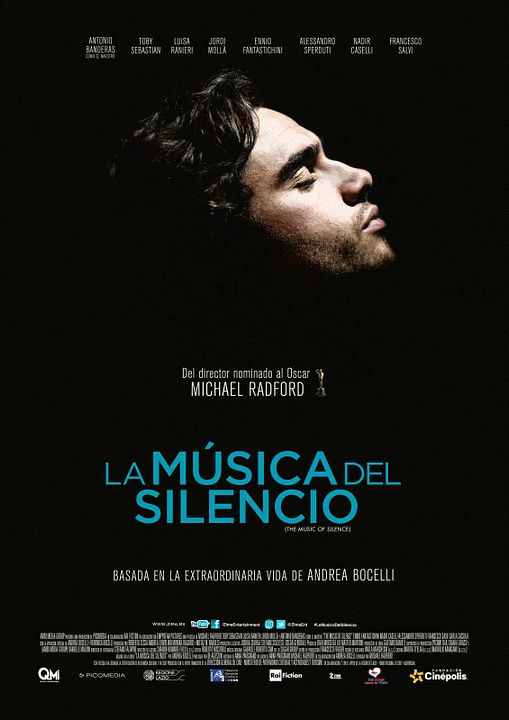 La música del silencio : Póster