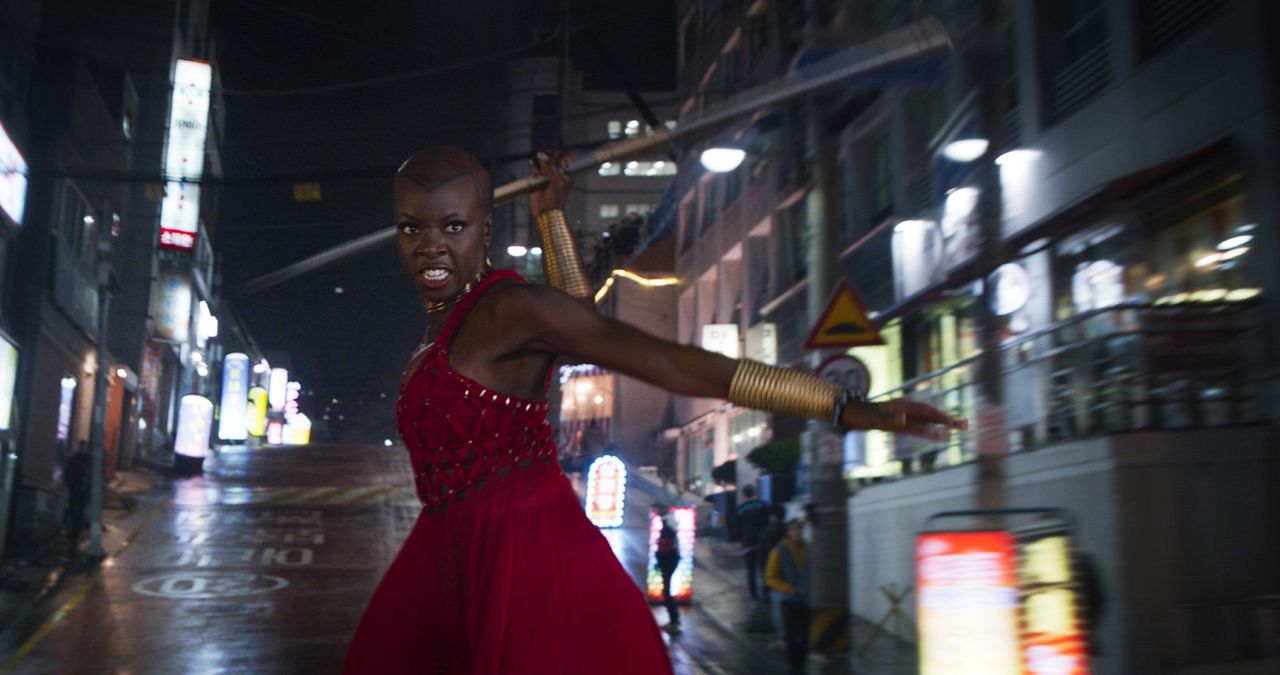 Pantera Negra : Foto Danai Gurira, Lupita Nyong'o