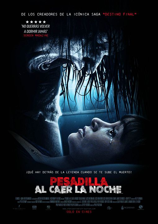 Pesadilla al caer la noche : Póster