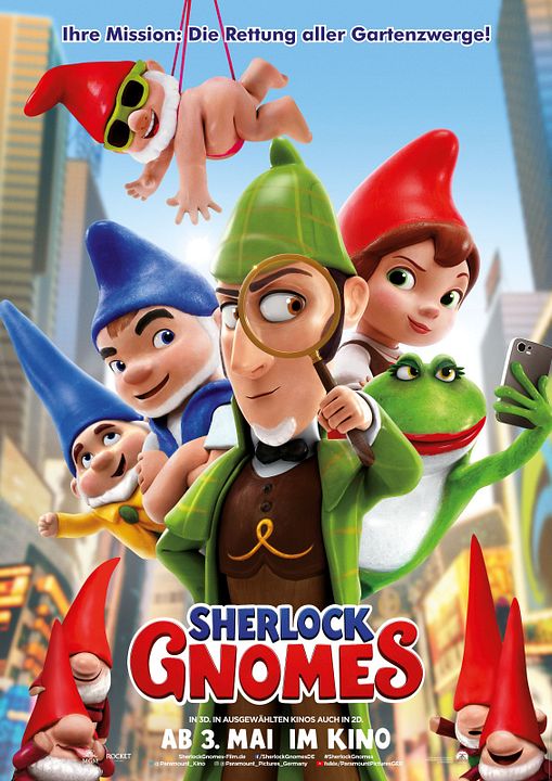 Sherlock Gnomes : Póster
