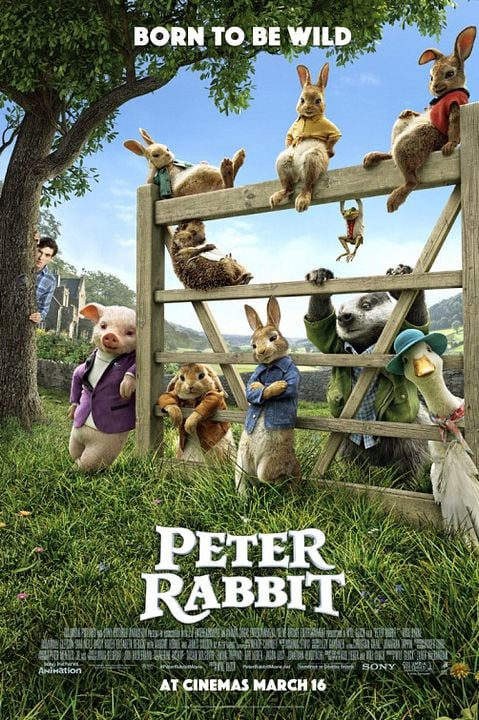 Las travesuras de Peter Rabbit : Póster