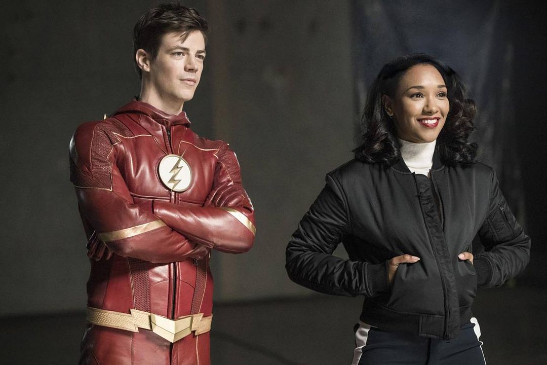 Flash : Foto Grant Gustin, Candice Patton