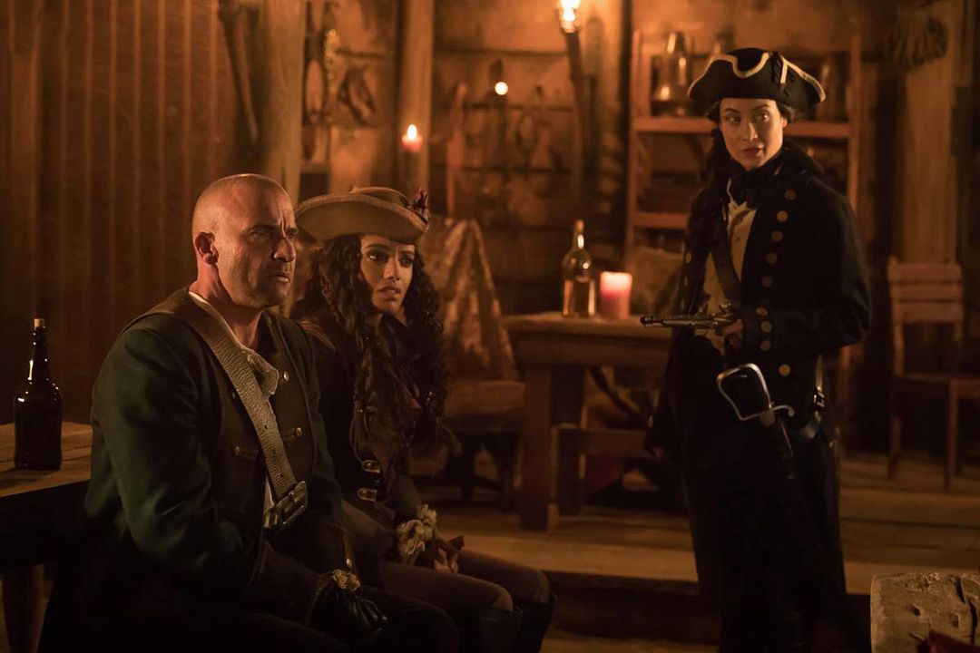 DC's Legends of Tomorrow : Foto Maisie Richardson-Sellers, Dominic Purcell