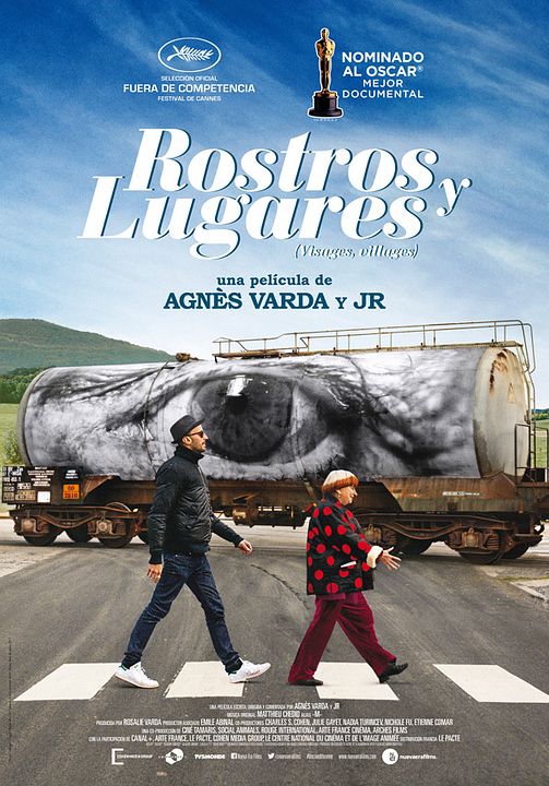 Rostros y lugares : Póster