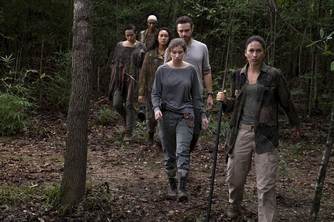 The Walking Dead : Foto Ross Marquand, Sydney Park, Katelyn Nacon