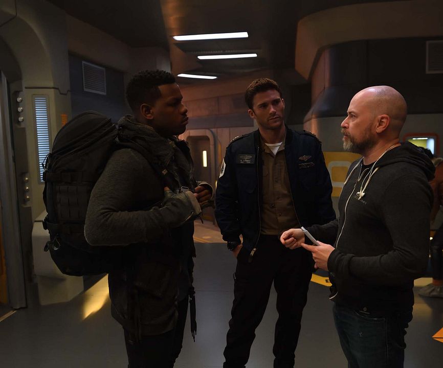 Titanes del Pacífico: La insurrección : Foto John Boyega, Steven S. DeKnight, Scott Eastwood