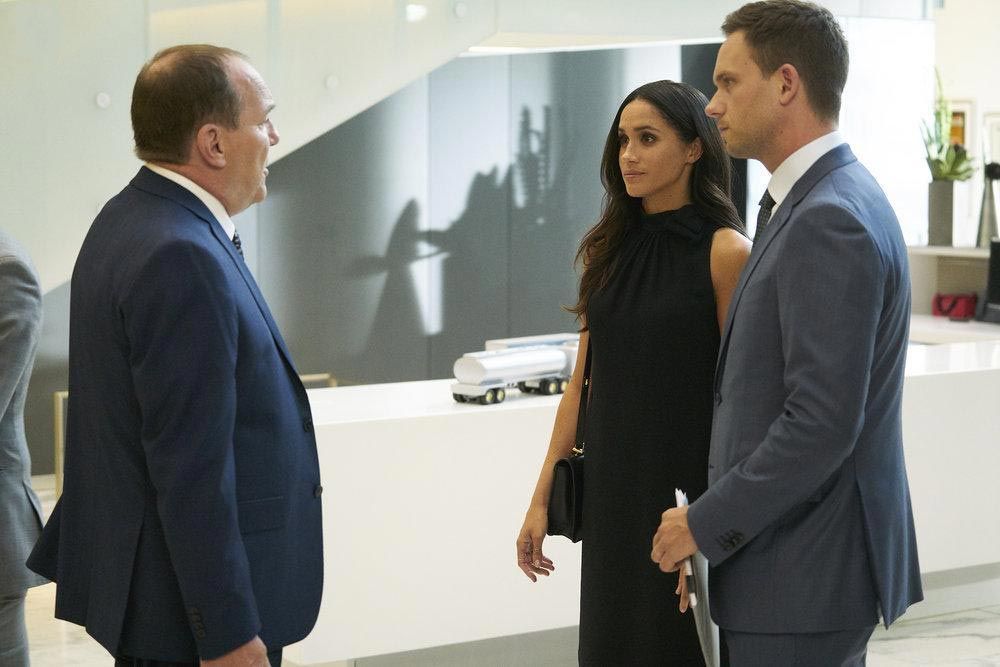 Suits : Foto Patrick J. Adams, Meghan Markle