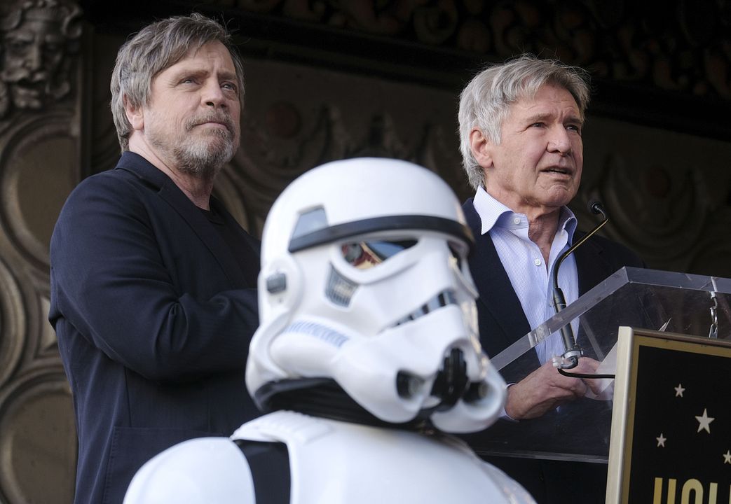 Cobertura de revista Harrison Ford, Mark Hamill