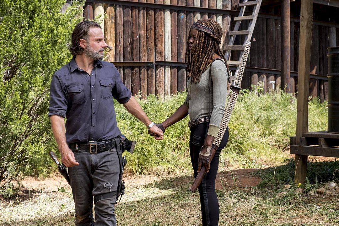 The Walking Dead : Foto Danai Gurira, Andrew Lincoln