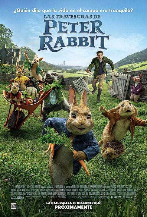 Las travesuras de Peter Rabbit : Póster
