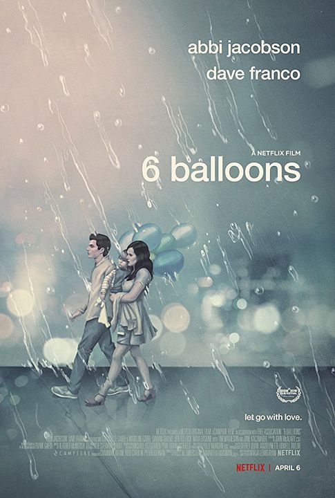 6 Balloons : Póster