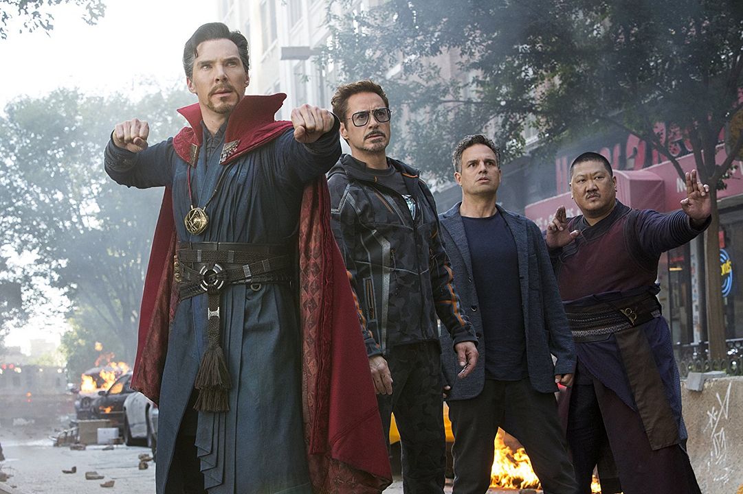 Avengers: Infinity War : Foto Robert Downey Jr., Benedict Cumberbatch, Mark Ruffalo, Benedict Wong