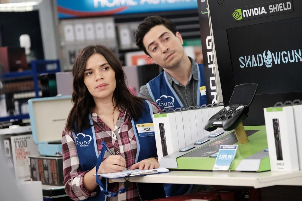 Superstore : Foto America Ferrera, Ben Feldman
