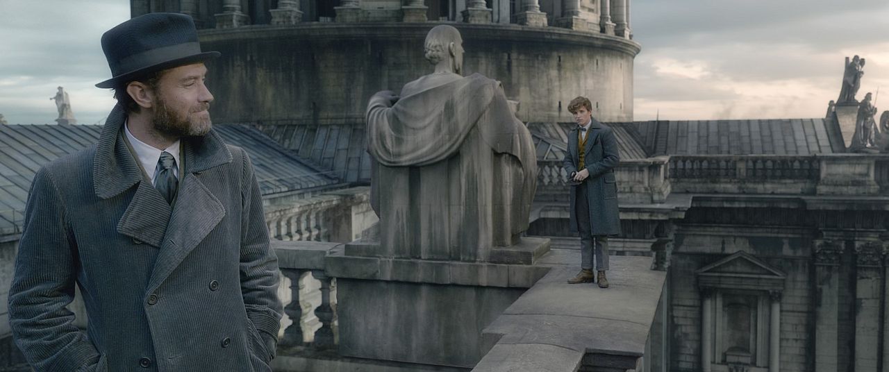 Animales fantásticos: Los crímenes de Grindelwald : Foto Jude Law, Eddie Redmayne