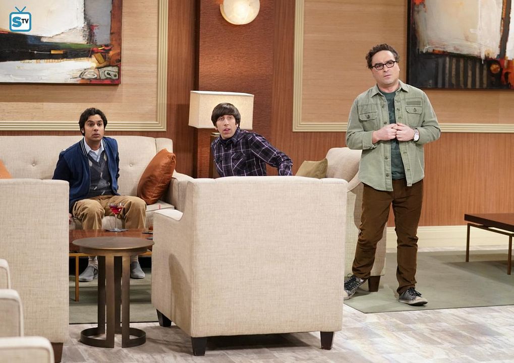 The Big Bang Theory : Póster Kunal Nayyar, Simon Helberg, Johnny Galecki
