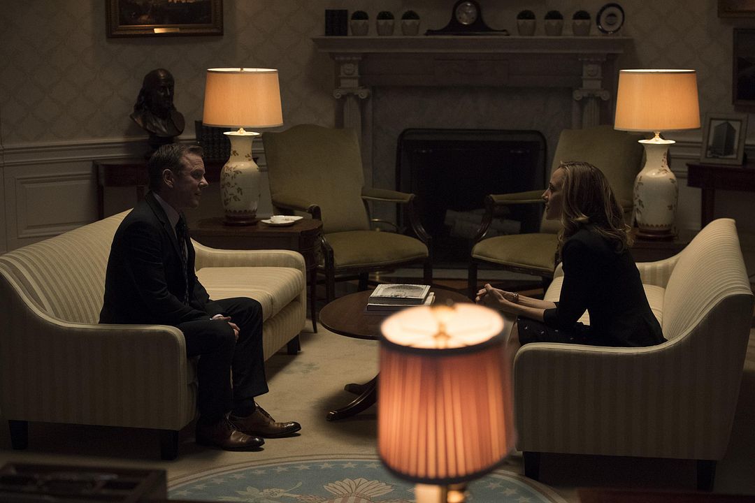 Designated Survivor : Foto Kim Raver, Kiefer Sutherland