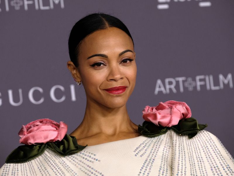 Cobertura de revista Zoe Saldana