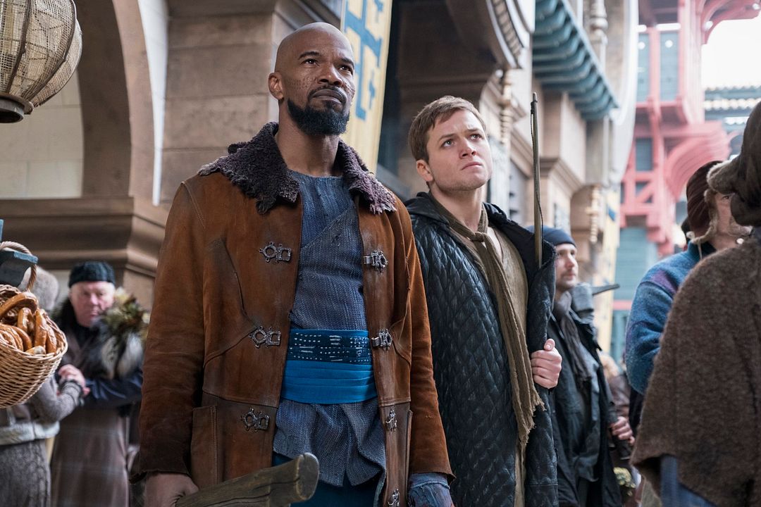 Robin Hood : Foto Taron Egerton, Jamie Foxx