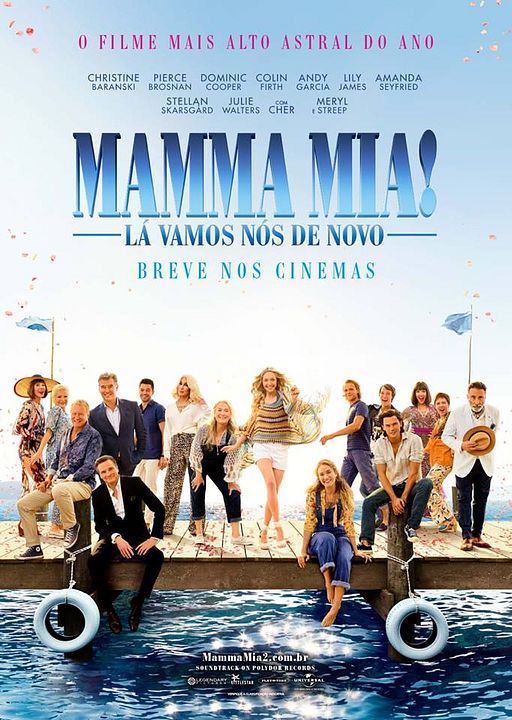 Mamma mia! Vamos otra vez : Póster