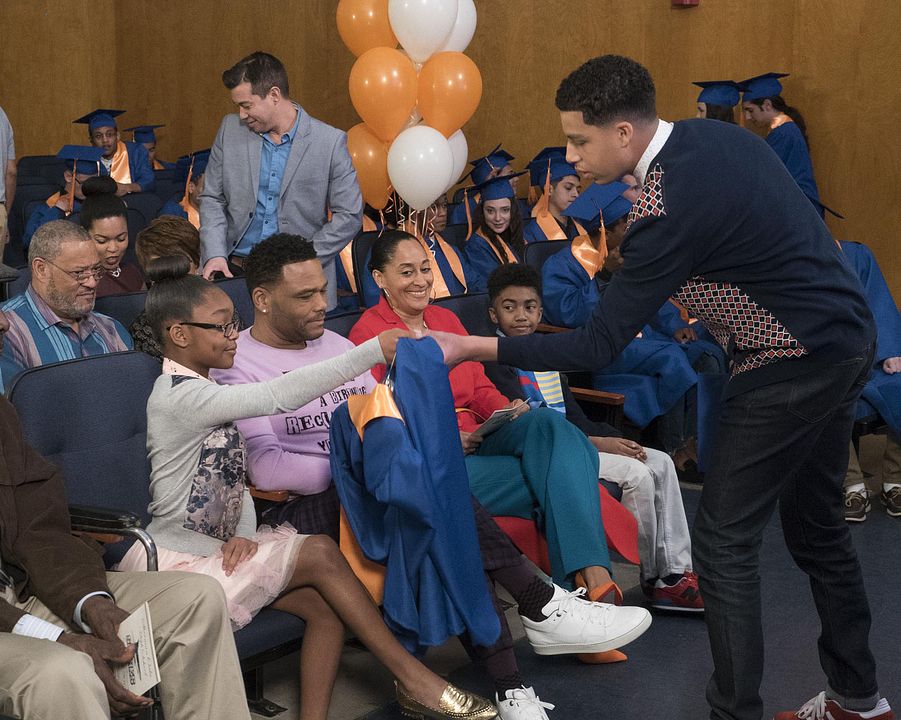 Black-ish : Foto Marsai Martin, Laurence Fishburne, Tracee Ellis Ross, Anthony Anderson