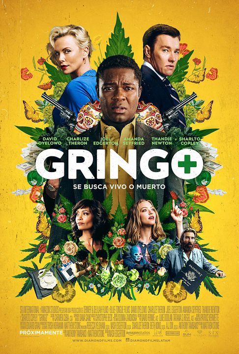Gringo: Se busca vivo o muerto : Póster