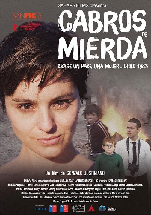 Cabros de mierda : Póster