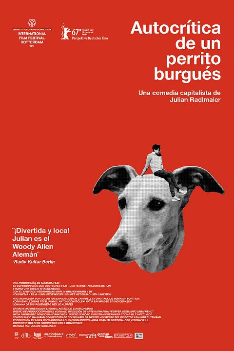 Autocrítica de un perrito burgués : Póster