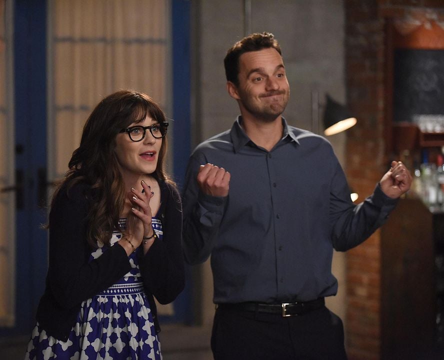 New Girl : Foto Jake Johnson, Zooey Deschanel
