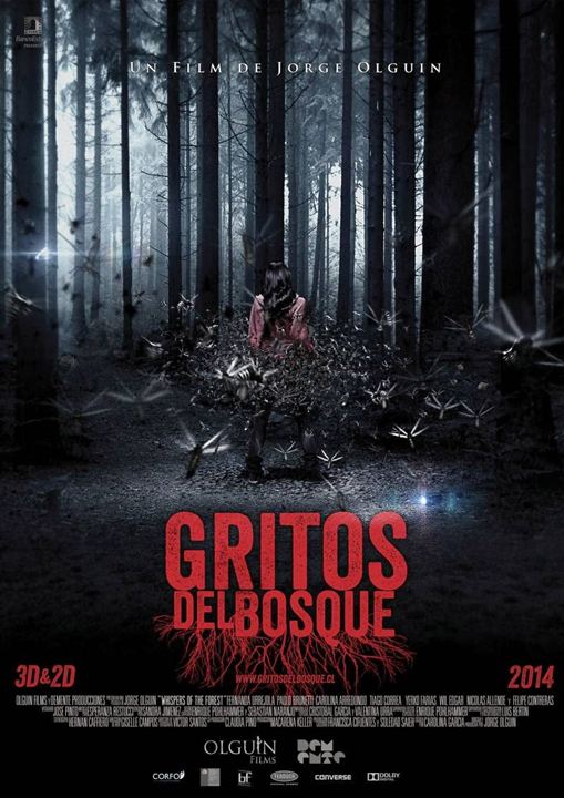 Gritos del bosque : Póster