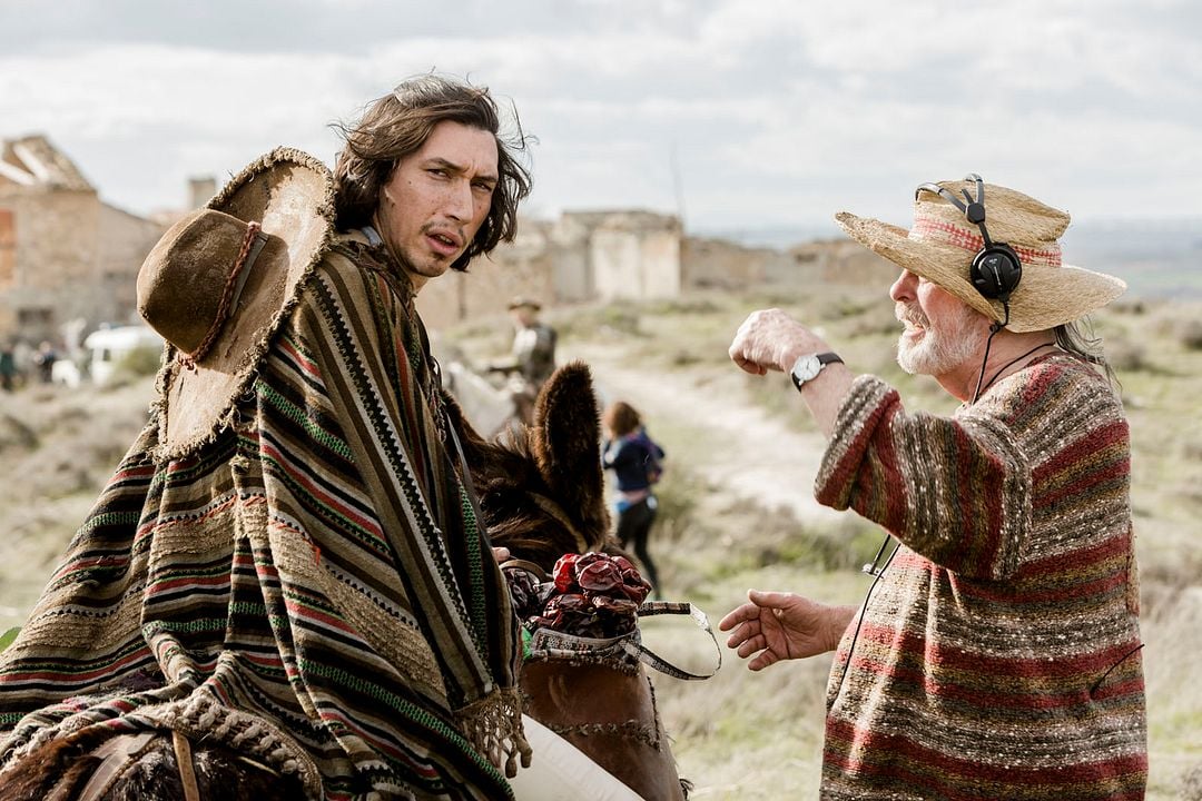 El hombre que mató a Don Quijote : Foto Adam Driver, Terry Gilliam