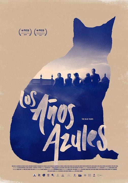 Los años azules : Póster