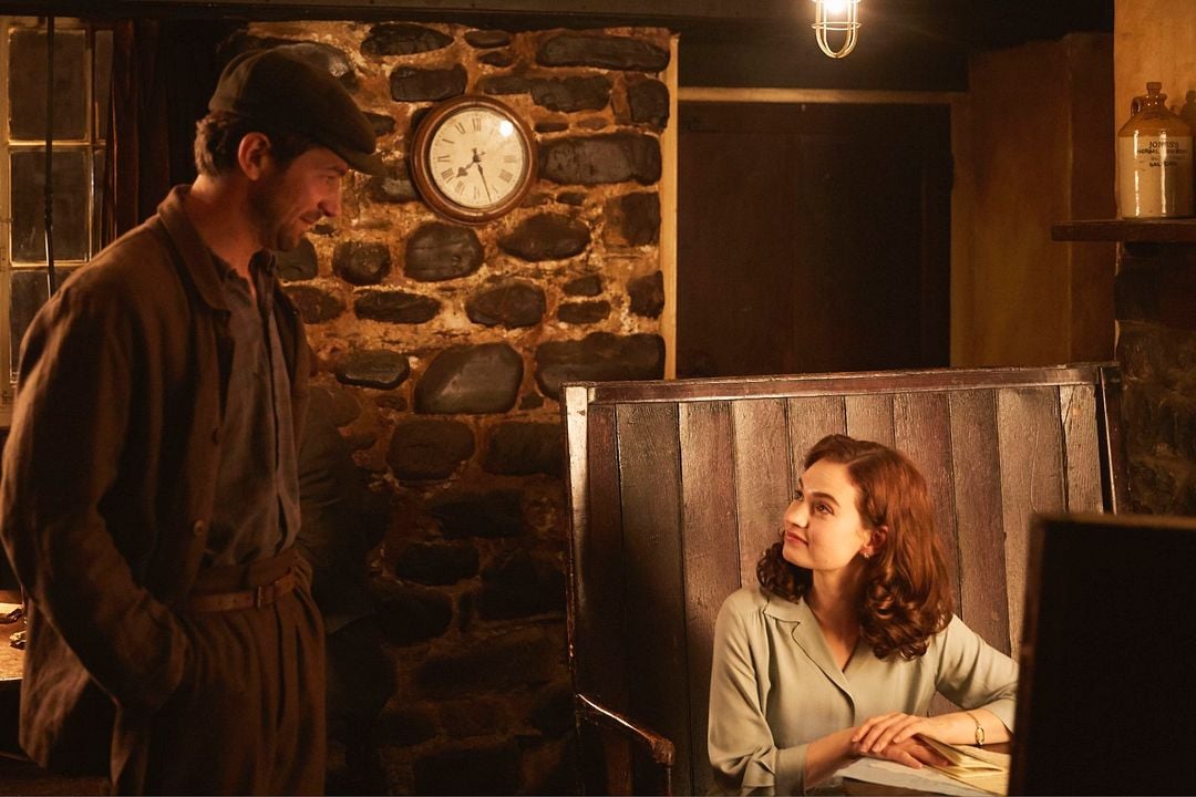 Foto Michiel Huisman, Lily James