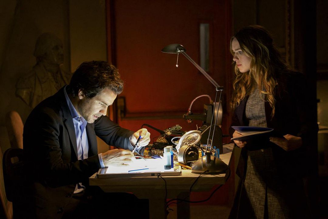 Foto Santiago Cabrera, Jacqueline Byers