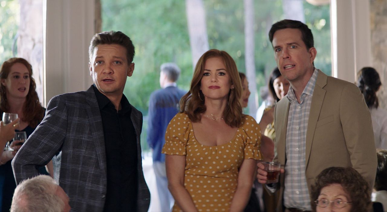 ¡Te atrapé! : Foto Ed Helms, Jeremy Renner, Isla Fisher