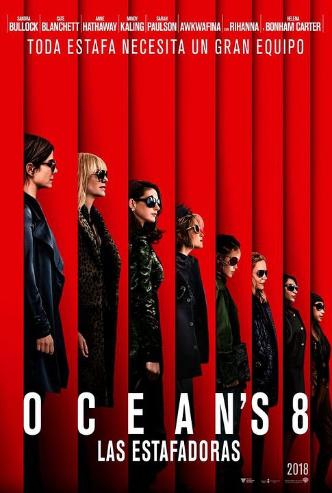 Ocean´s 8: Las estafadoras : Póster