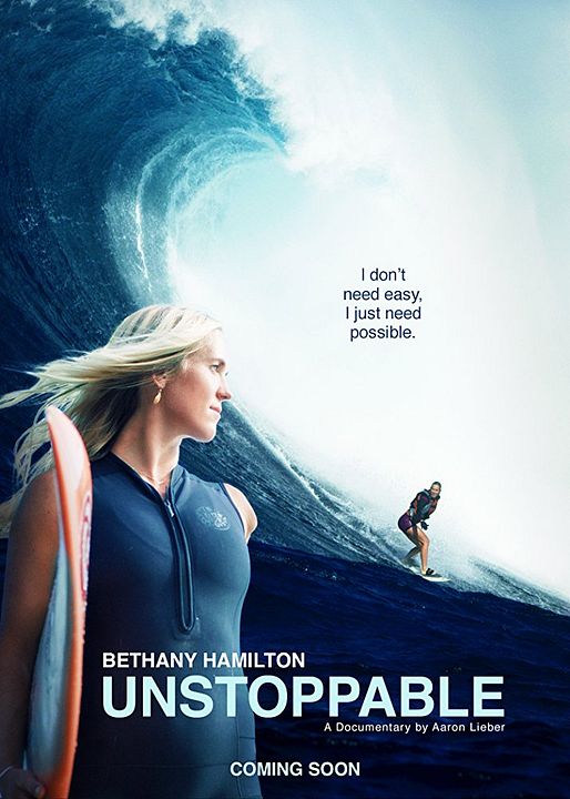 Imparable - La vida sin miedo de Bethany Hamilton : Póster